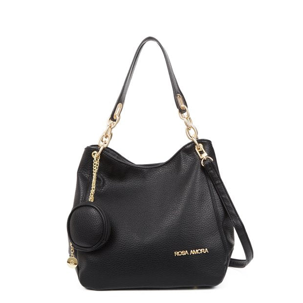 Bolsa Hobo Rosa Amora