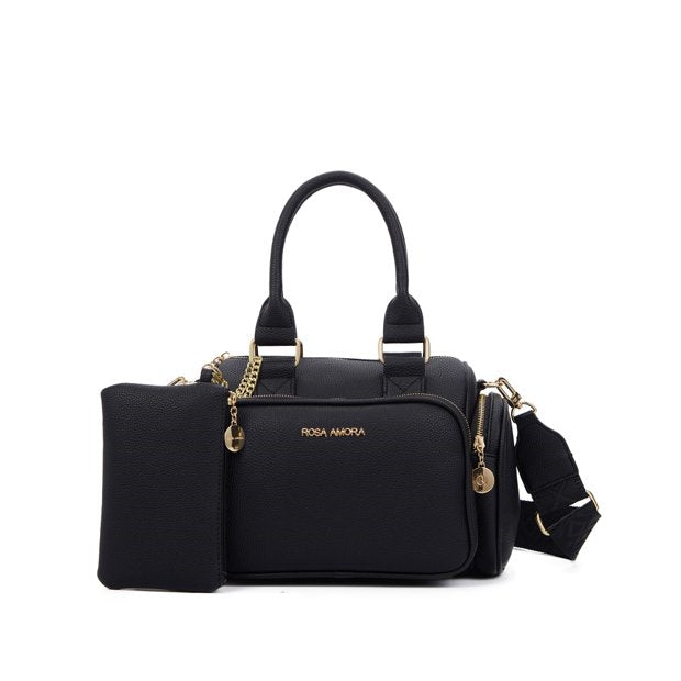 Bolsa Satchel Rosa Amora Duo