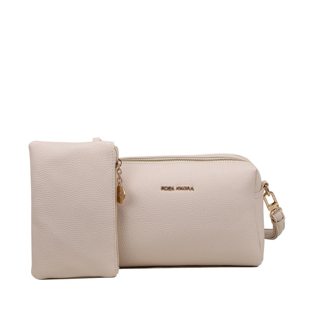 Bolsa Transversal Compacta Rosa Amora Duo