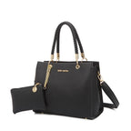 Bolsa Rosa Amora Tote Estruturada Duo
