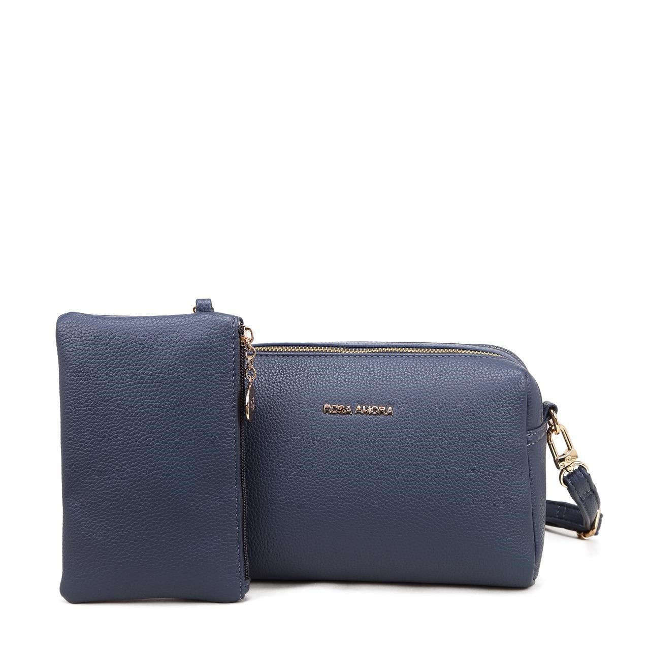 Bolsa Transversal Compacta Rosa Amora Duo