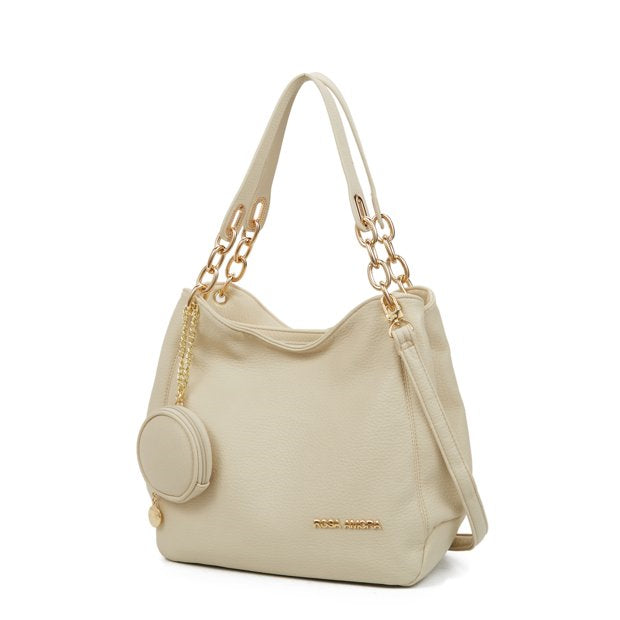 Bolsa Hobo Rosa Amora