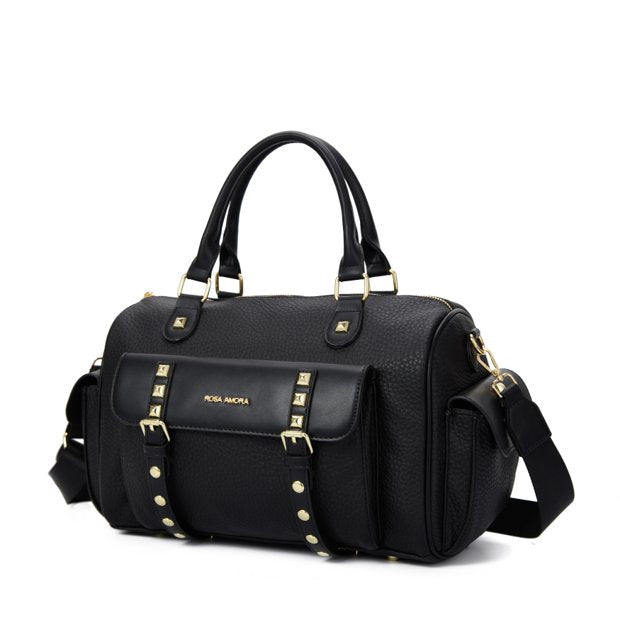 Bolsa Rosa Amora Tote Estrutuda