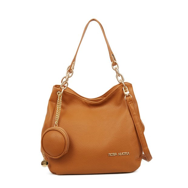 Bolsa Hobo Rosa Amora