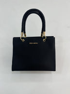 Bolsa Rosa Amora Tote Estruturada Duo
