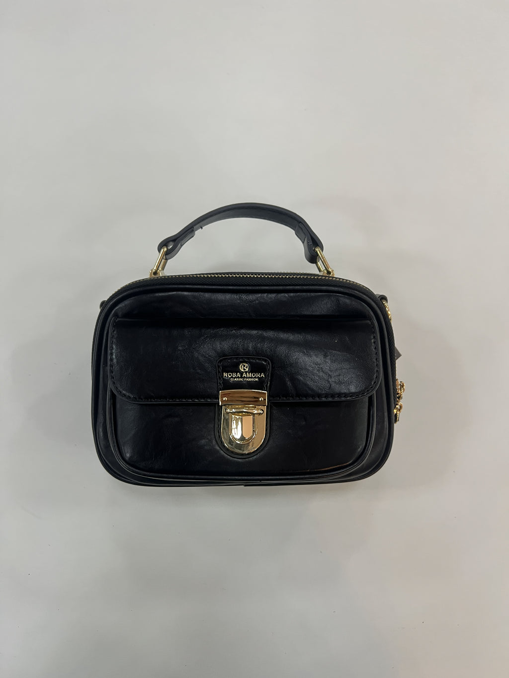 Bolsa Transversal Compacta Rosa Amora