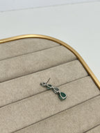 Brinco Ear Cuff Pedras Gota
