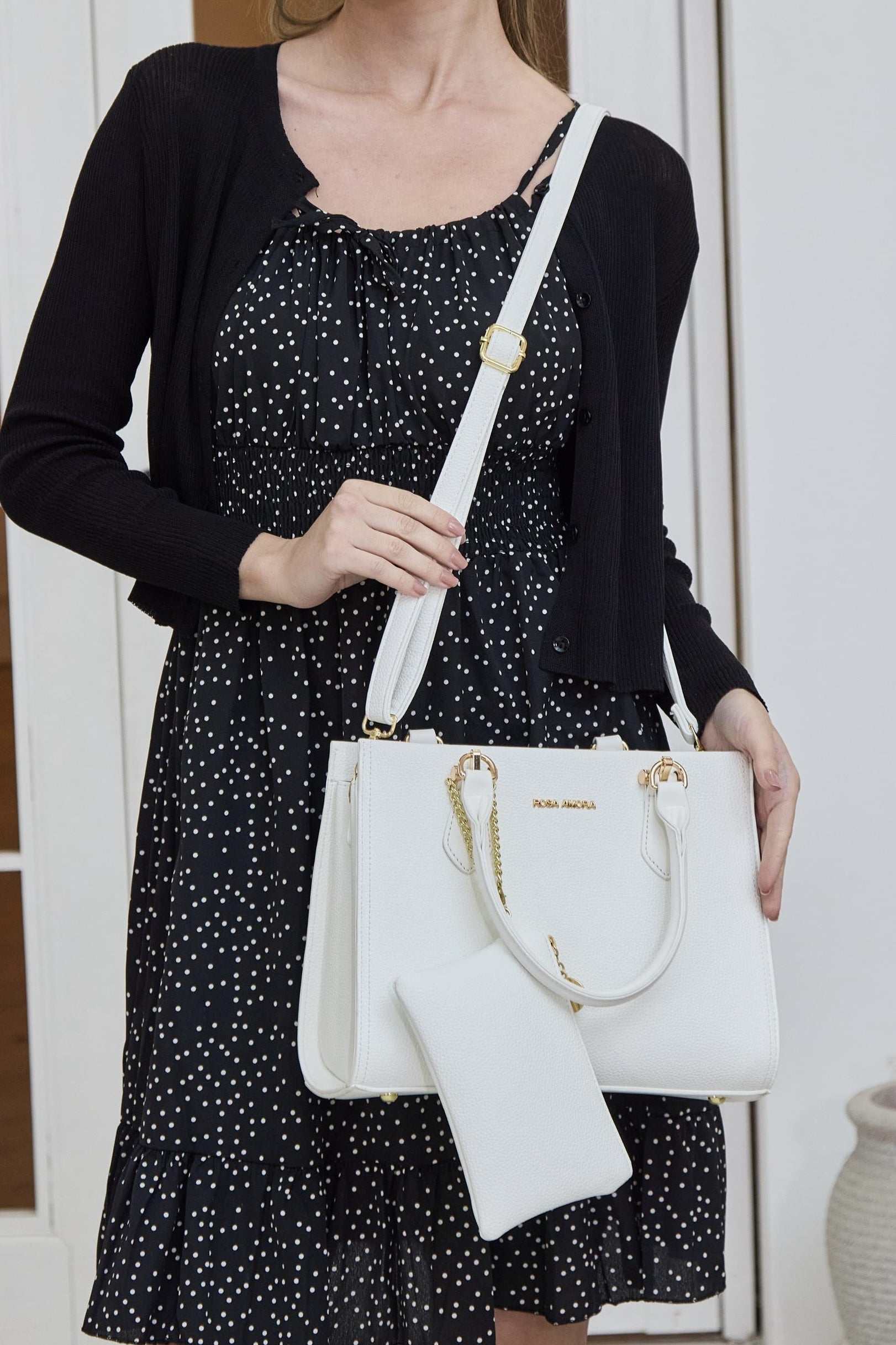 Bolsa Tote Rosa Amora Duo