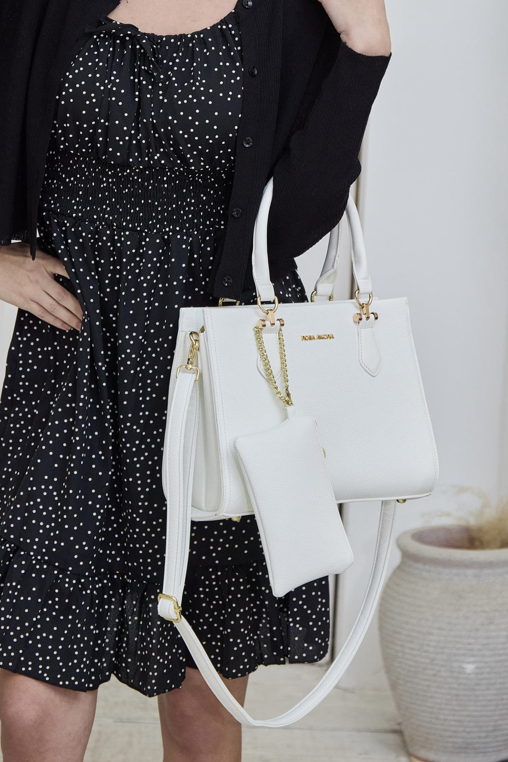 Bolsa Tote Rosa Amora Duo