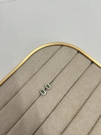 Brinco Oval Cravejado