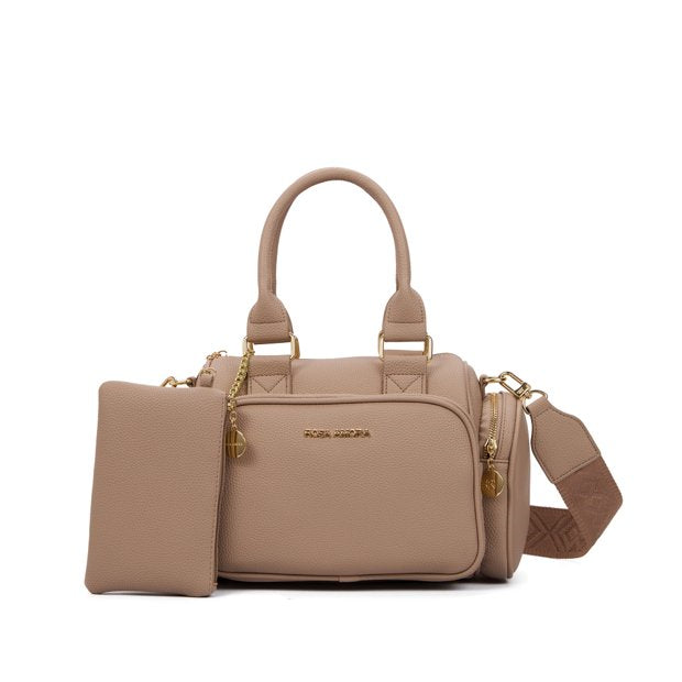 Bolsa Satchel Rosa Amora Duo