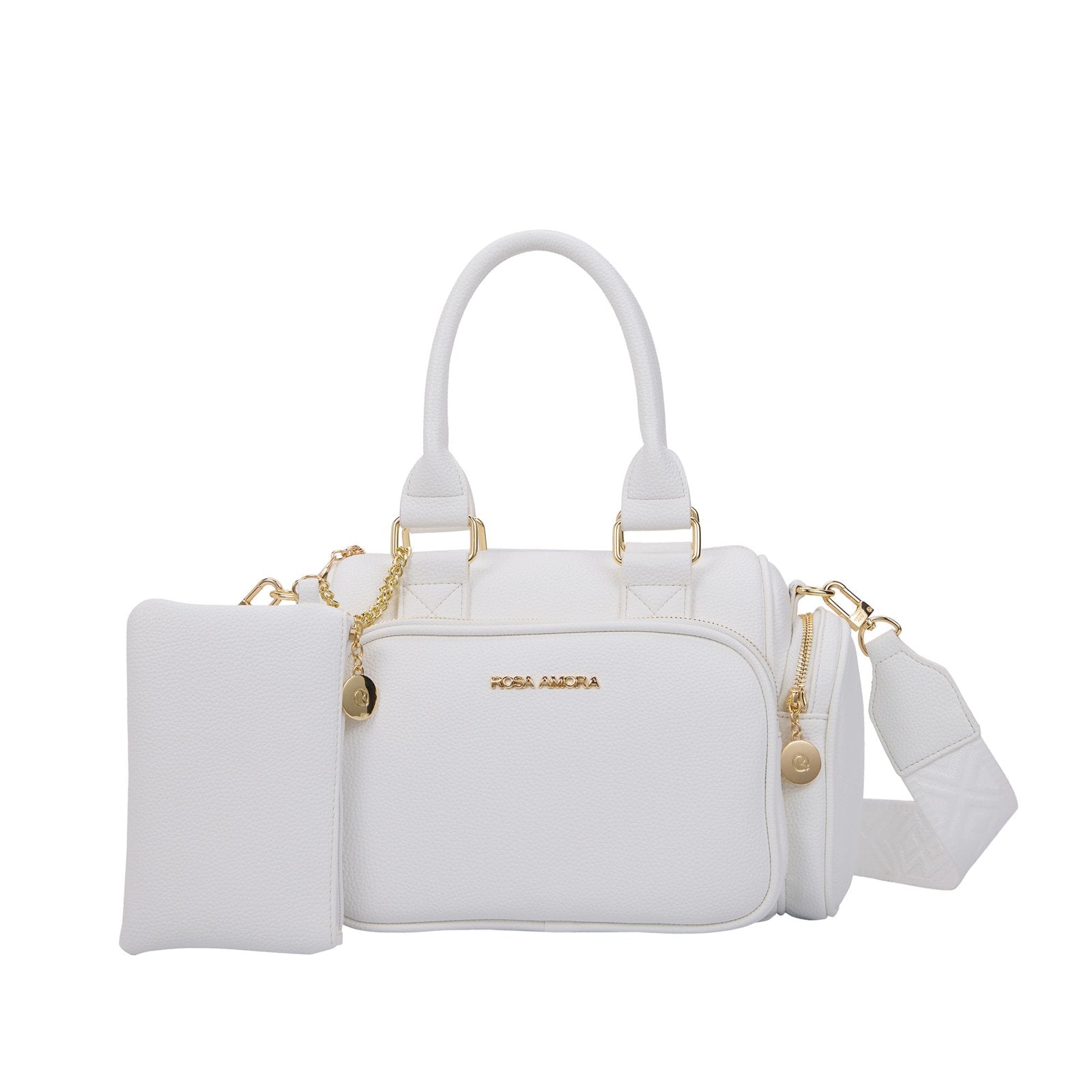 Bolsa Satchel Rosa Amora Duo