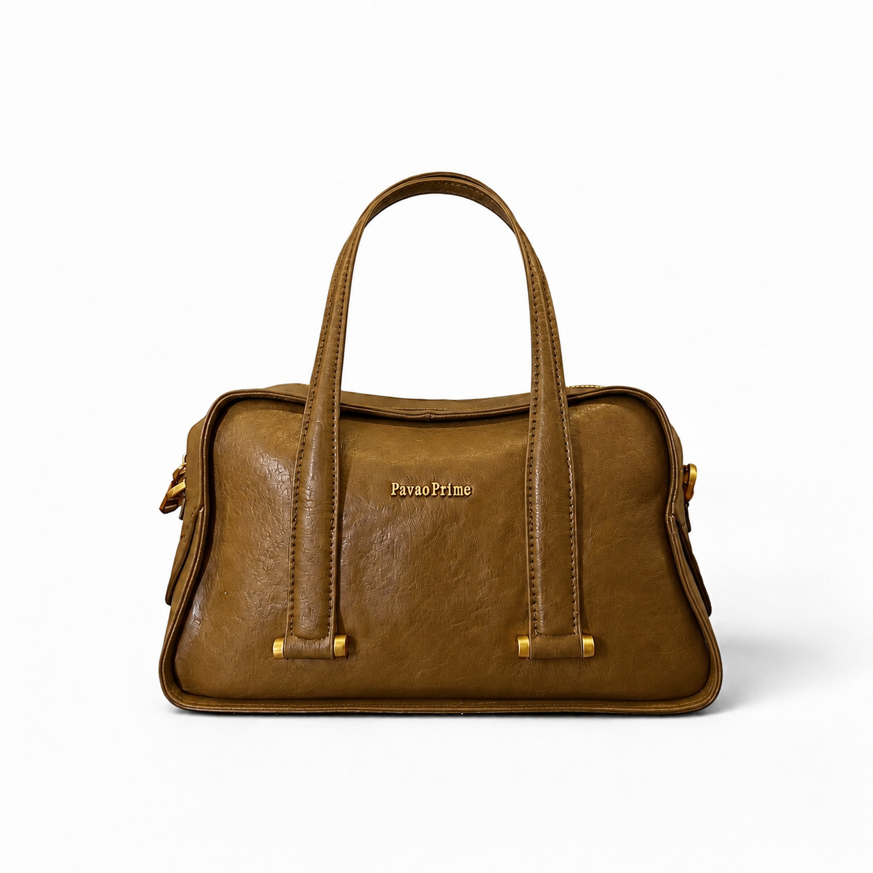 Bolsa pavão de ouro