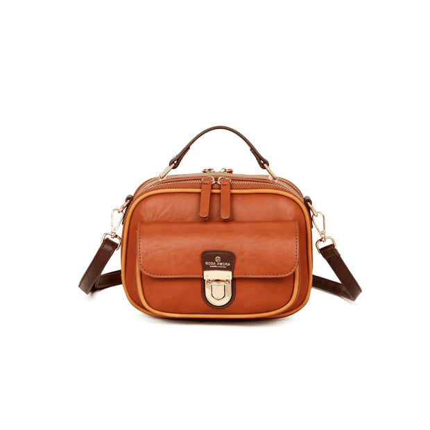 Bolsa Transversal Compacta Rosa Amora