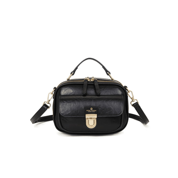 Bolsa Transversal Compacta Rosa Amora