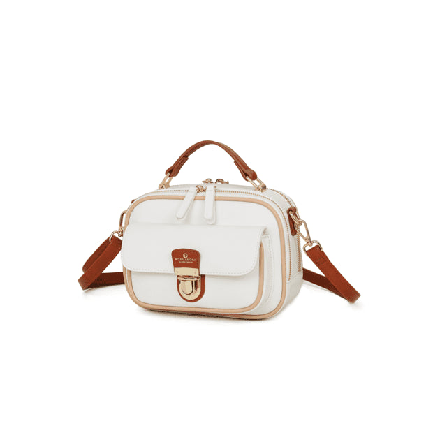 Bolsa Transversal Compacta Rosa Amora