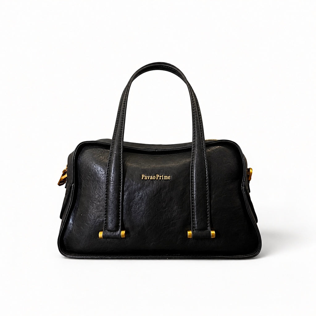 Bolsa pavão de ouro